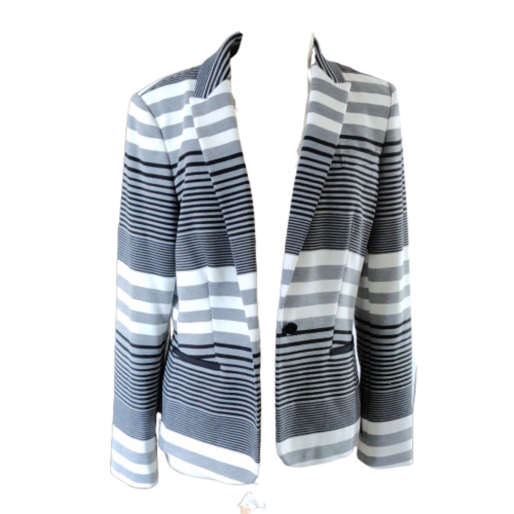 Tommy Hilfiger striped Blazer, EUC SIZE 12